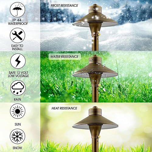 Miniatura 2 de MIK Solutions Pathway Lights 121 (1, parte superior media 6-58")