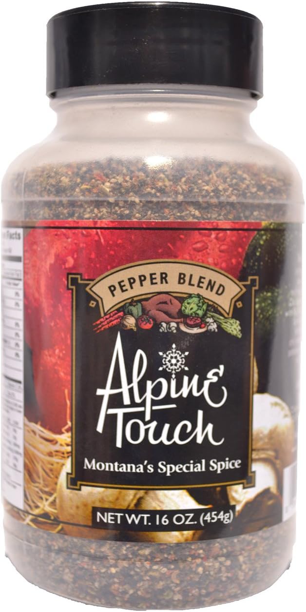 Alpine Touch 16 Oz. Pepper Blend Seasoning