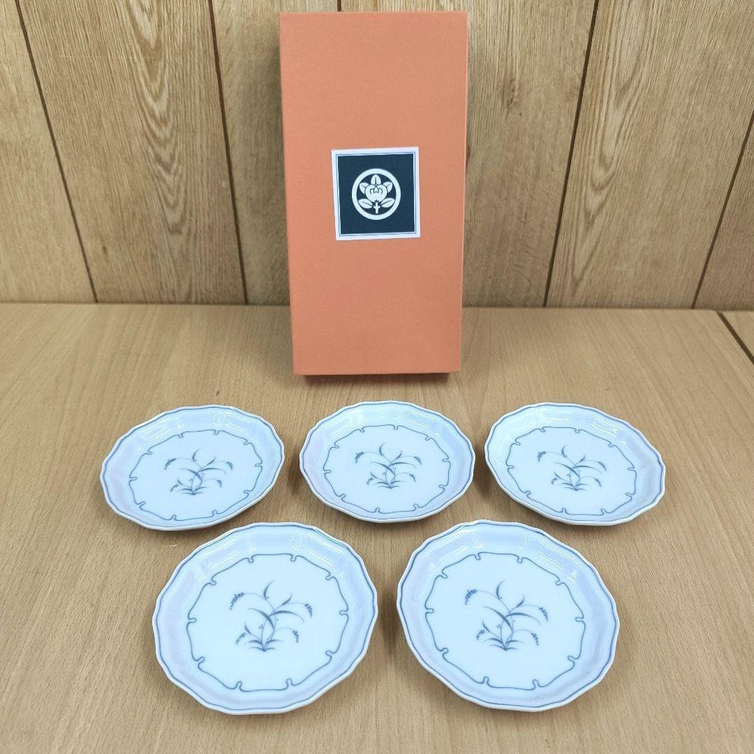 たち吉 草文 小鉢 たち吉 食器5客セット たち吉 和食器 染め付け 小鉢 5客 たち吉 草文 小皿 5枚セット