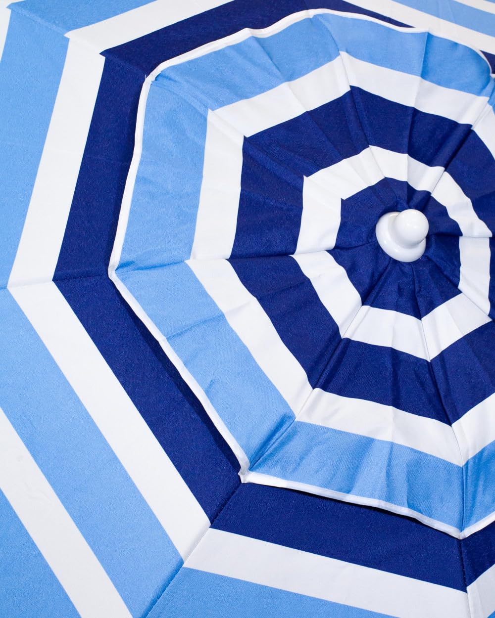 SUN & SURF Parasol de plage premium avec ventilation 220 cm, mât inclinable, pointe Twister et joint de double sécurité UPF 50+ UV