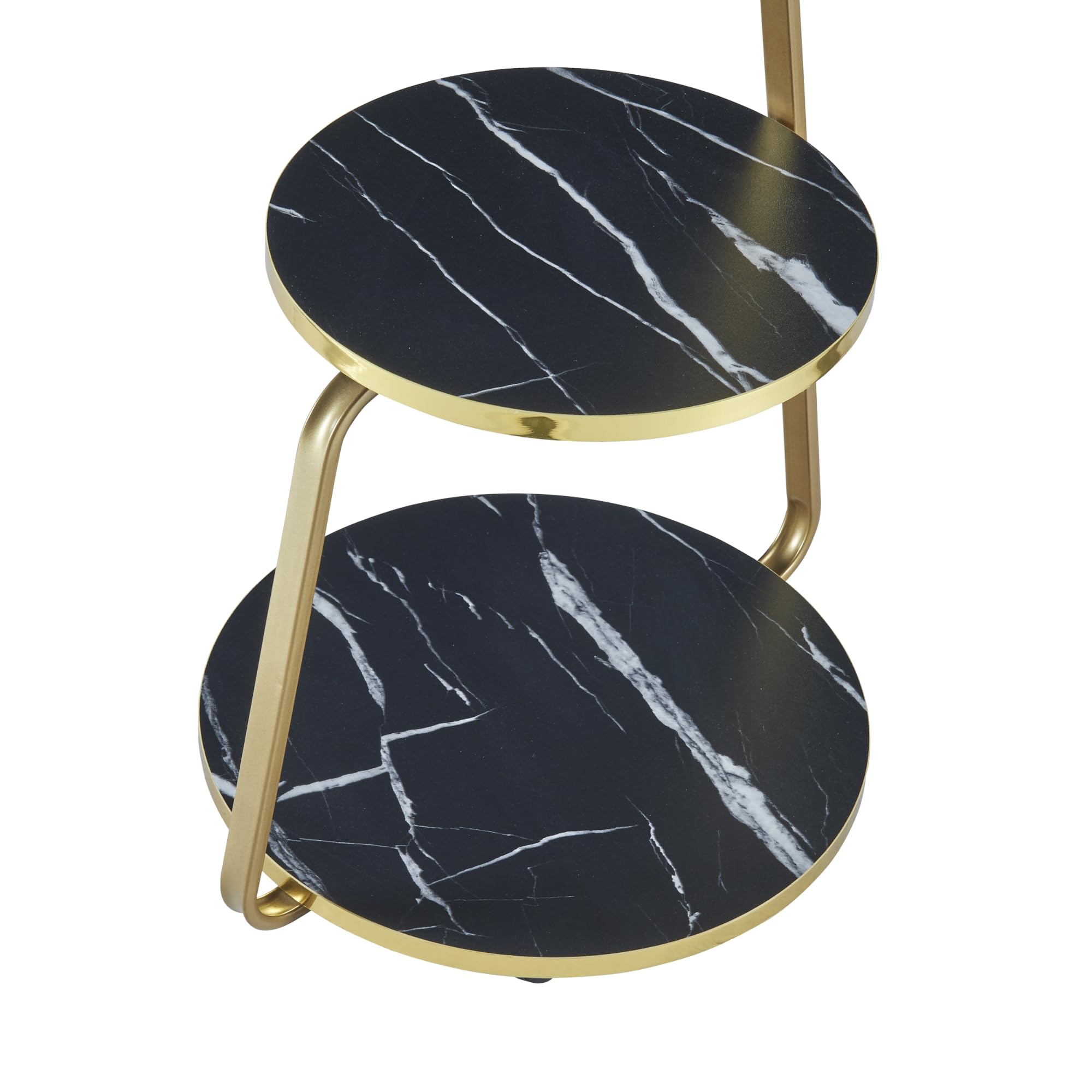 Relaxdays Table d’appoint avec rangement, plateau de table en aspect Relaxdays Table d’appoint avec rangement, plateau de table en aspect