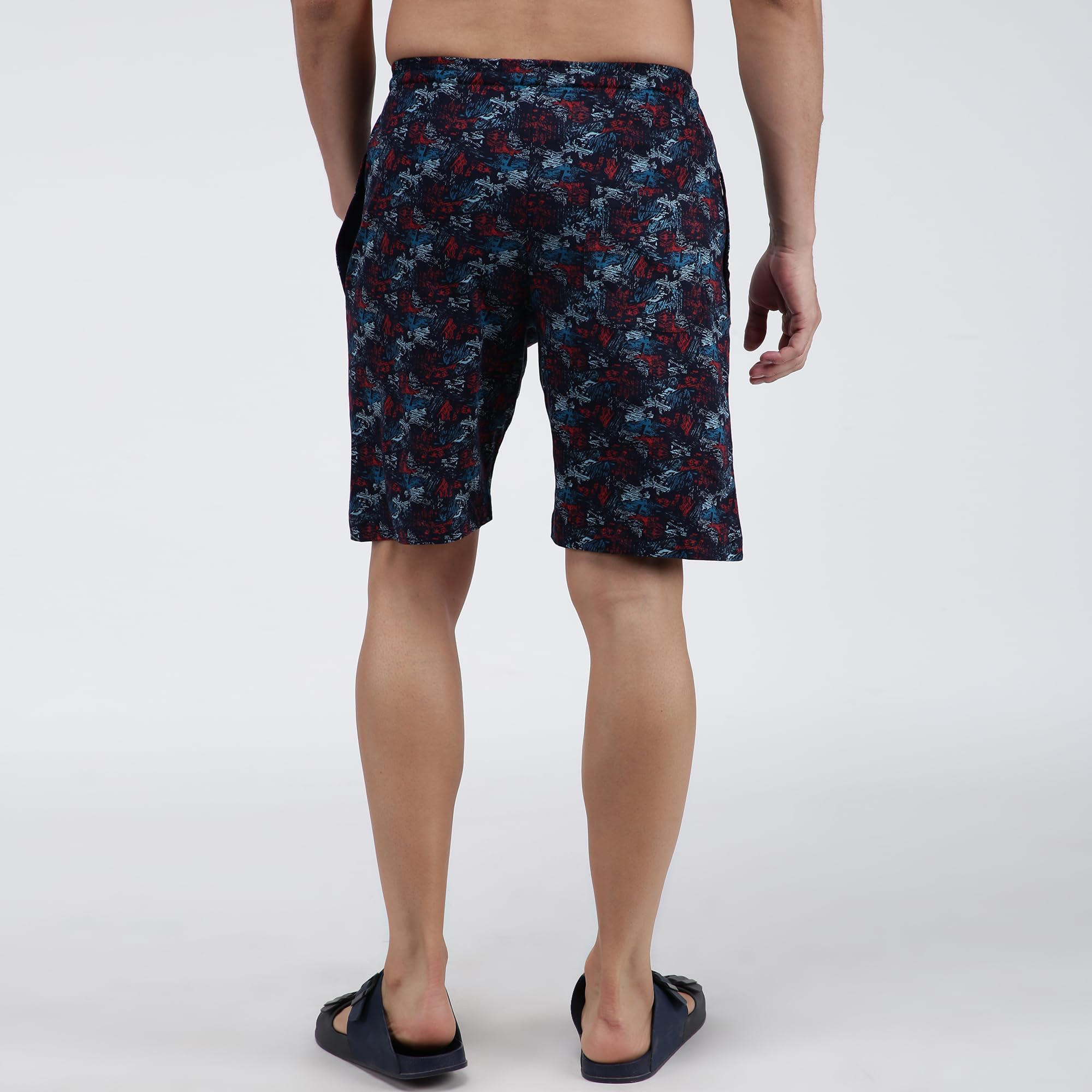 Comfy Men Cotton Regular Print Bermuda Zipper (Colour and Print May Vary) - Image 8 thumbnail