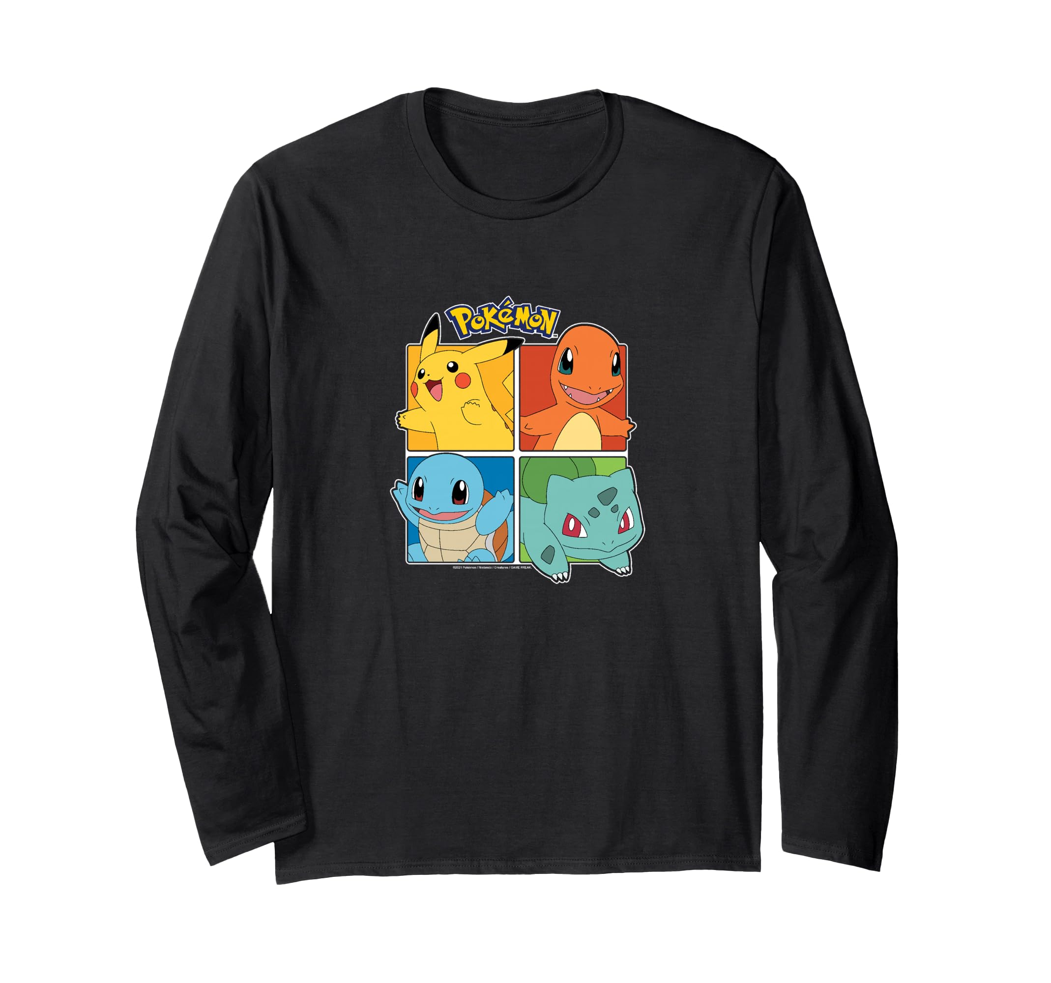 Pokémon - Partner Squares Long Sleeve T-Shirt