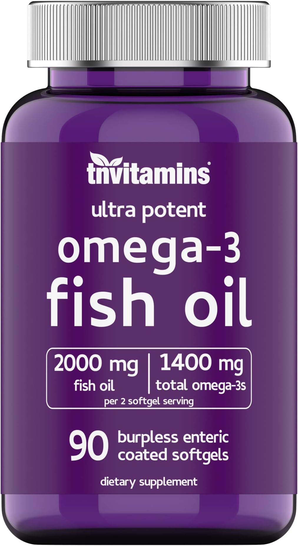 Essential Stacks Smart Omega 3 Burpless Fish Oil 1400mg