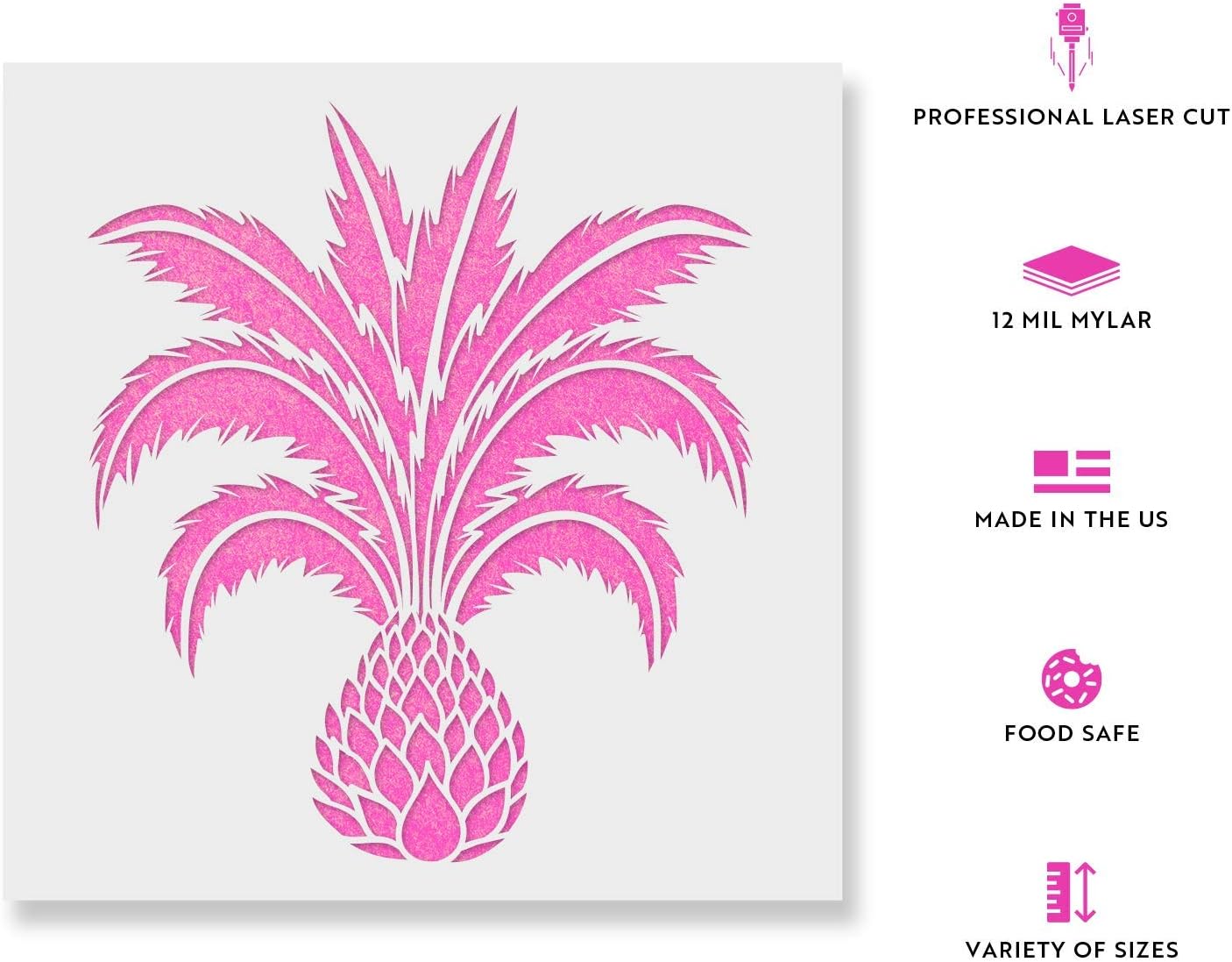 Palm Tree Stencil - Palm Tree Design, Palm Tree Stencils, Palm Stencil, Palm Tree Art, Palm Tree