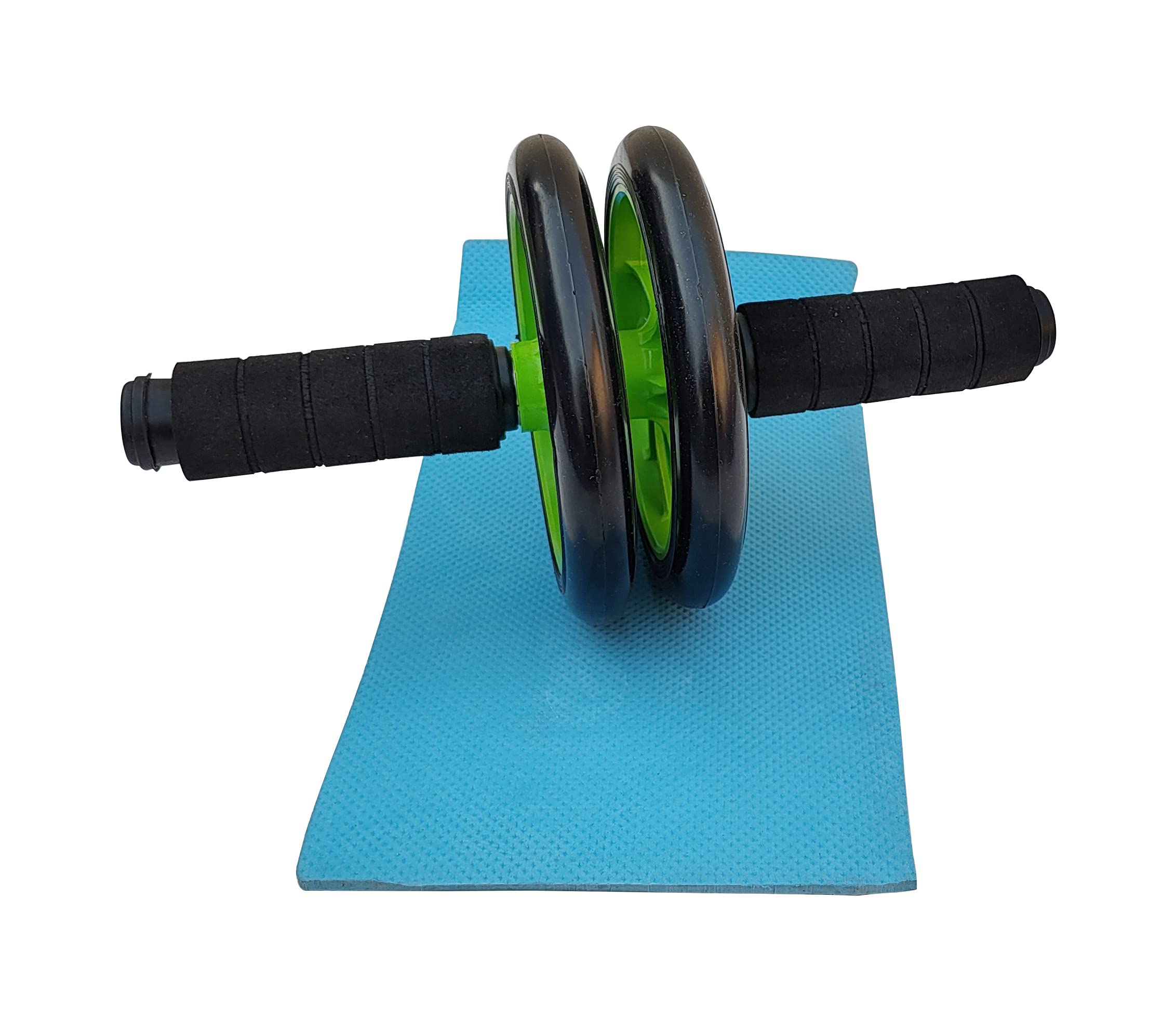 BOLDUP Transform Your Abs with Our Home Gym Ab Roller-Dual Abdominal Exercise Wheel for Men and Women's Core Workouts (AB WHEEL)-image-3