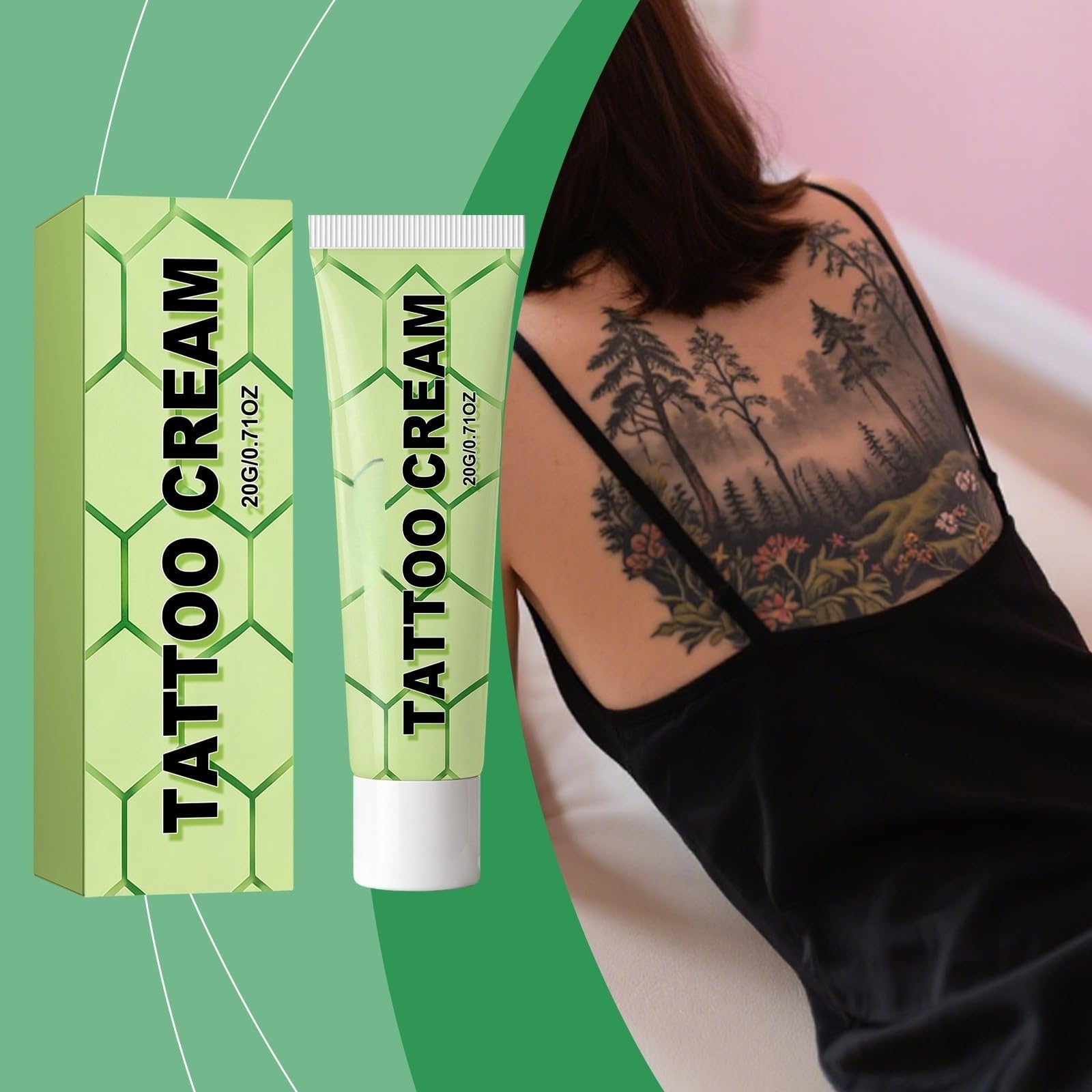 Krem znieczulający do tatuażu, łagodzący spray