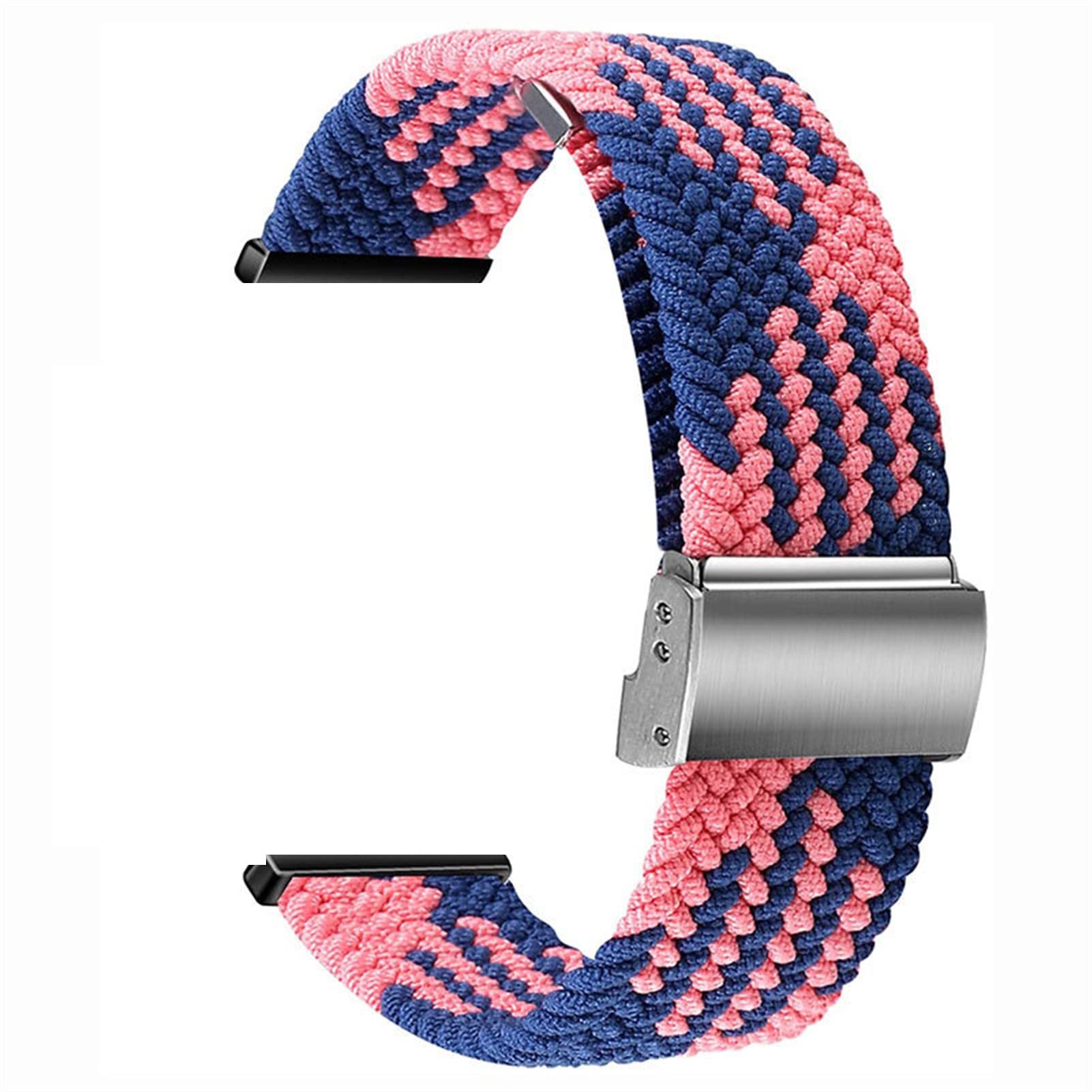 Bracelet montre nylon tressé QuickFit 26mm pour Garmin Fenix 7X 6X Pro