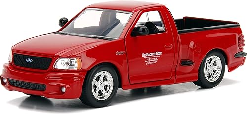 Miniatura 1 de Jada Juguetes Fast & Furious 1:24 Brian's Ford F-150 SVT Lightning Die-cast Car, juguetes para niños y adultos, rojo (99574)
