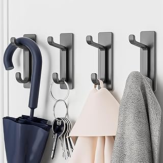 Stick on Hooks for Hanging, Extra Sticky 6KG ...,