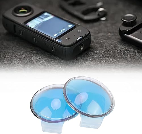 Miniatura 5 de Jectse Protector de lente con alta transparencia, a prueba de arañazos, cubierta protectora de plástico para cámara de acción OSMO 360, accesorio de