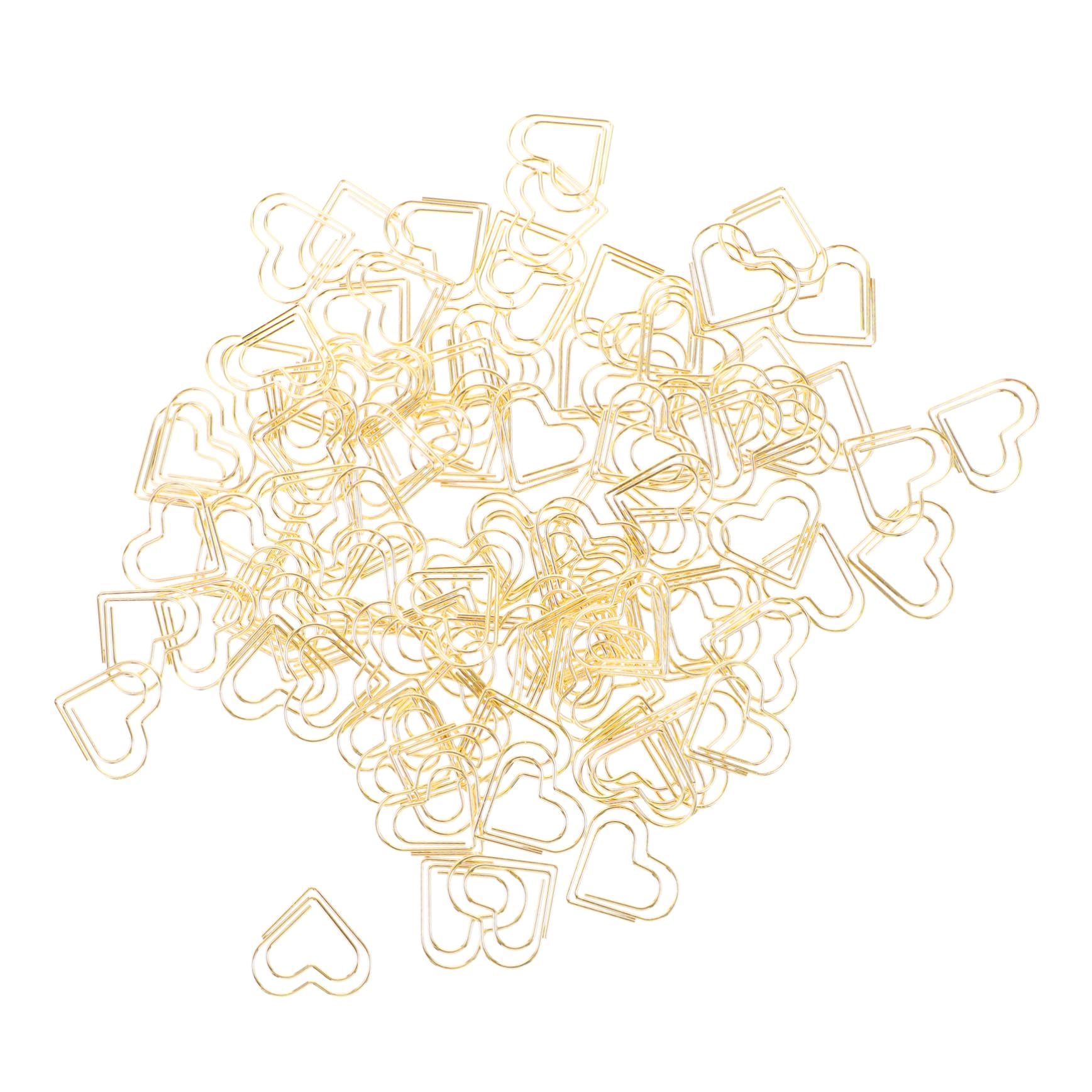 3 Ensembles Trombones Forme De Cœur Clips Pratiques Pour Documents Photos Et Notes Accessoires De Adorables Et Décoratifs 100 Pièces * 3