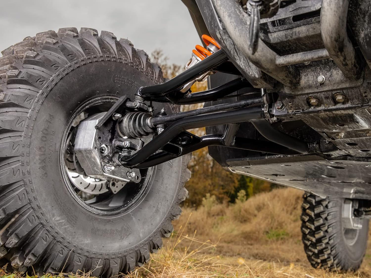 SuperATV High Clearance 1.5" Forward Offset A-Arms for 2020+ Polaris General XP 1000 / XP 4 1000 | Utilizes Stock A-Arm Bushings | 1.5” tubing is 25% Larger than Stock