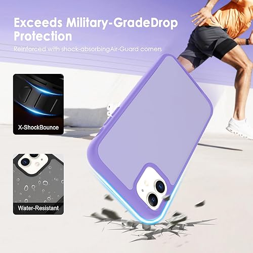 Vista 263 de TENOC Funda para teléfono compatible con iPhone 13 Pro Max, funda transparente a prueba de golpes protectora delgada para 6.7 pulgadas