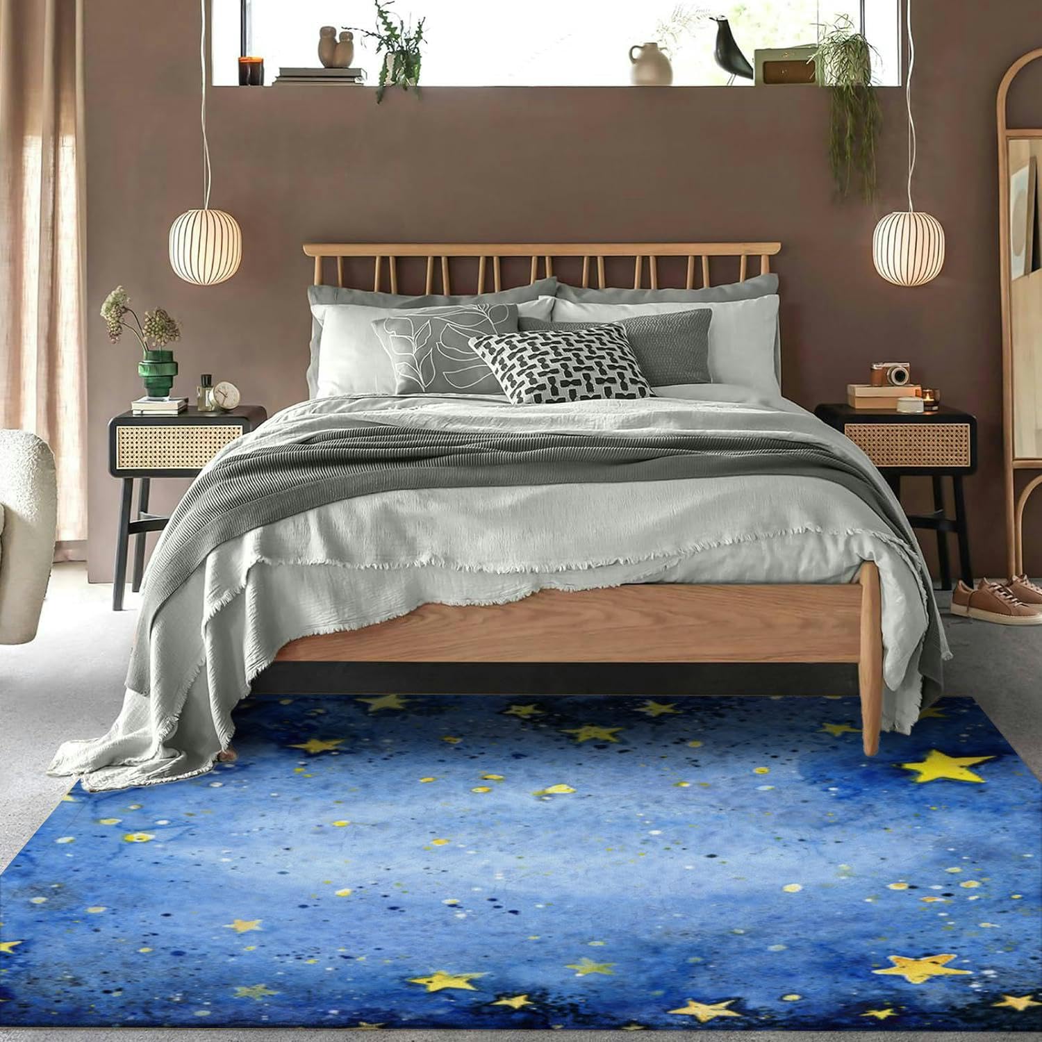 Générique Tapis Salon Lavable 180x240 cm Tapis Chambre, Ciel étoilé Artistique rêveur Tapis Pile Courte et Douce Rectangulaire Tapis pour Les couloirs Antidérapant Tapis Bleu foncé Tapis Générique Tapis Salon Lavable 180x240 cm Tapis Chambre, Ciel étoilé Artistique rêveur Tapis Pile Courte et Douce Rectangulaire Tapis pour Les couloirs Antidérapant Tapis Bleu foncé Tapis