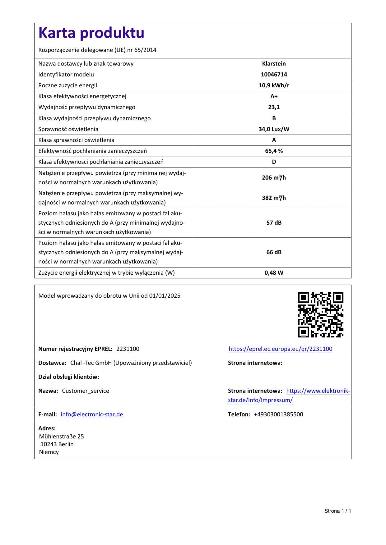 Klarstein TurboMax Okap podszafkowy, 75 cm okap podszafkowy, Przepływ 382 m³/h, Klasa energetyczna A+, Oświetlenie LED, 3 stopnie wentylatora, Filtr węglowy, Biały