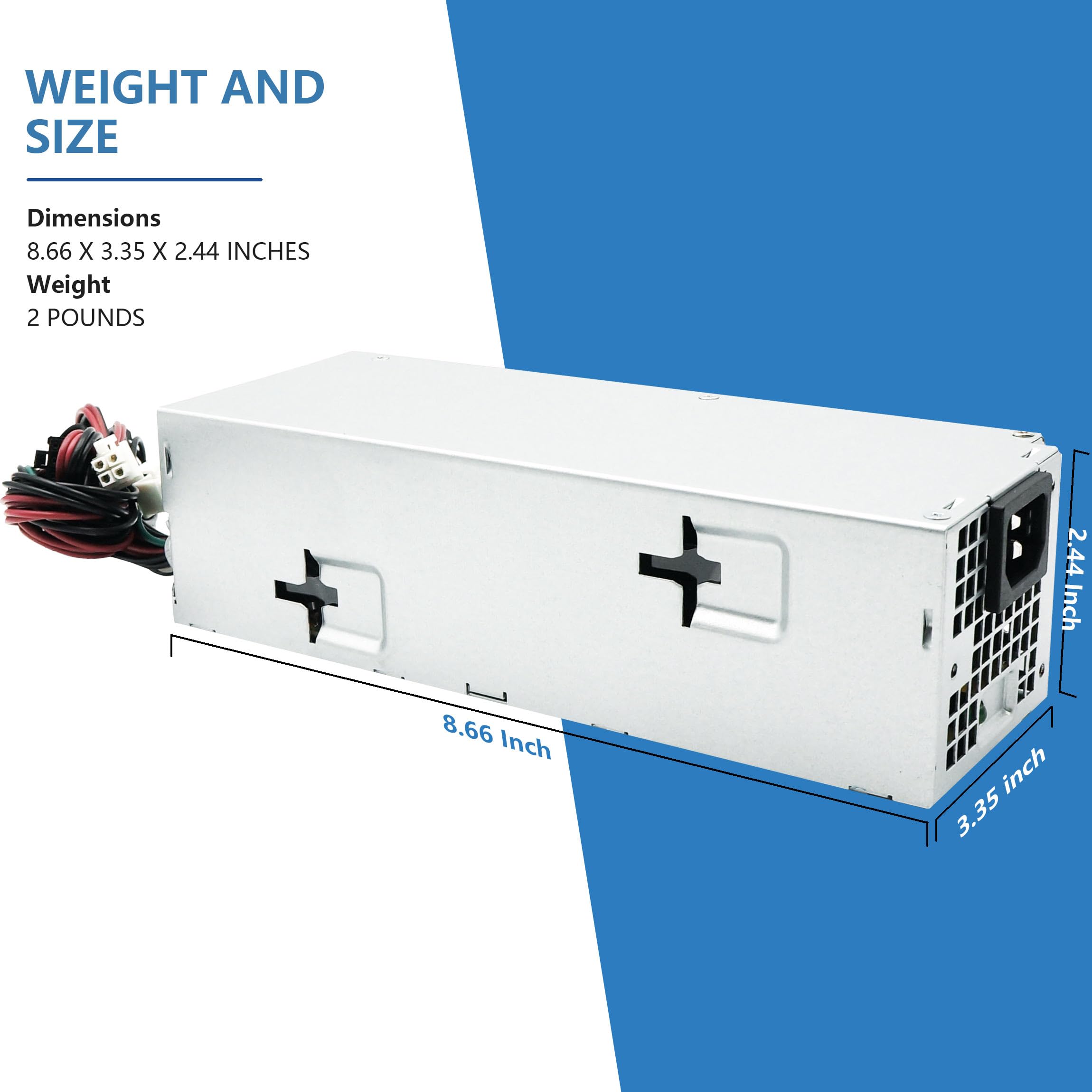 Amazon | POINWER H500EPM-00 H460EBM-00 D500EPM-00 5K7J8 Y7R0X 500W