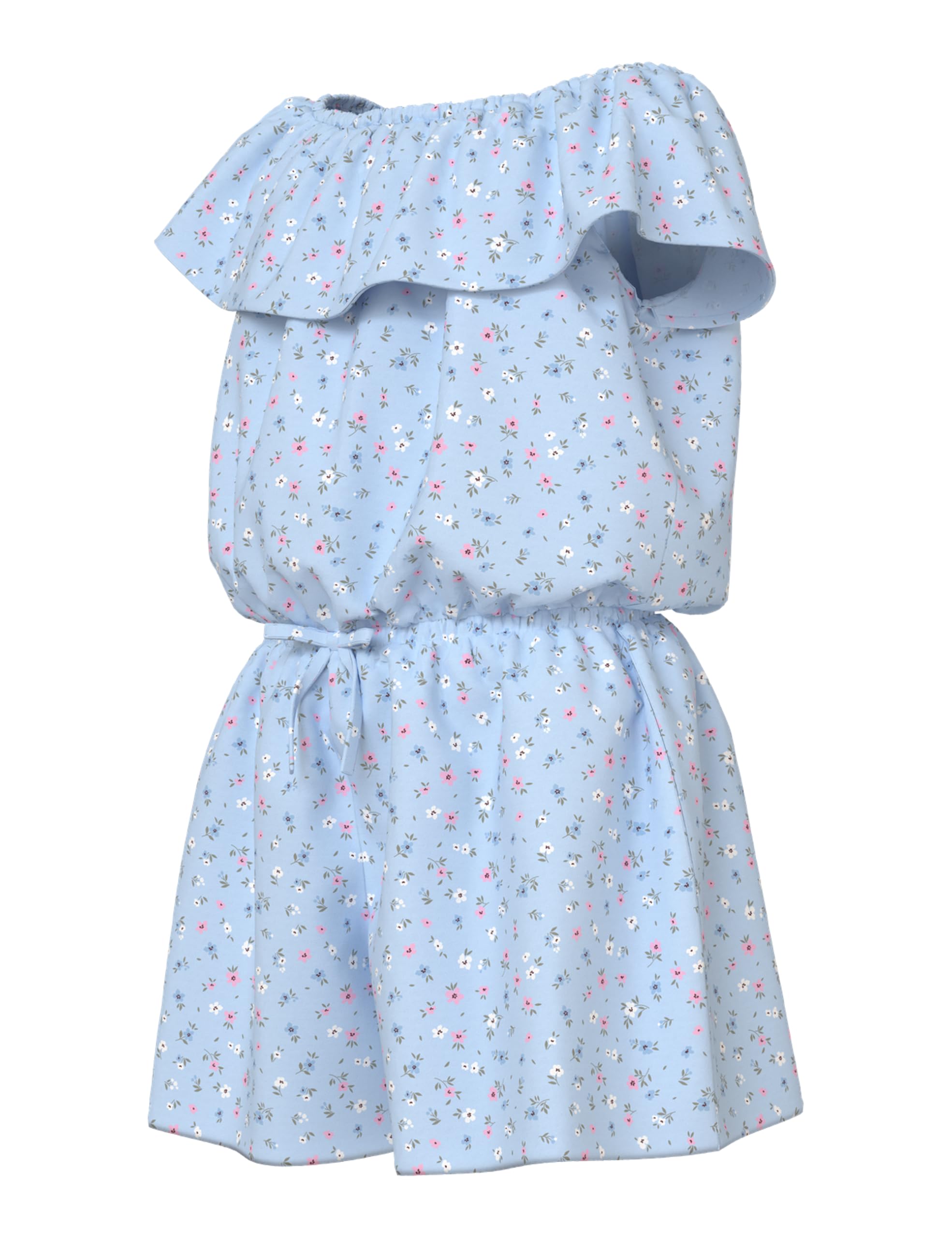 NAME IT Nkfvinaya SS Playsuit Fffff Noos Combinaison Fille