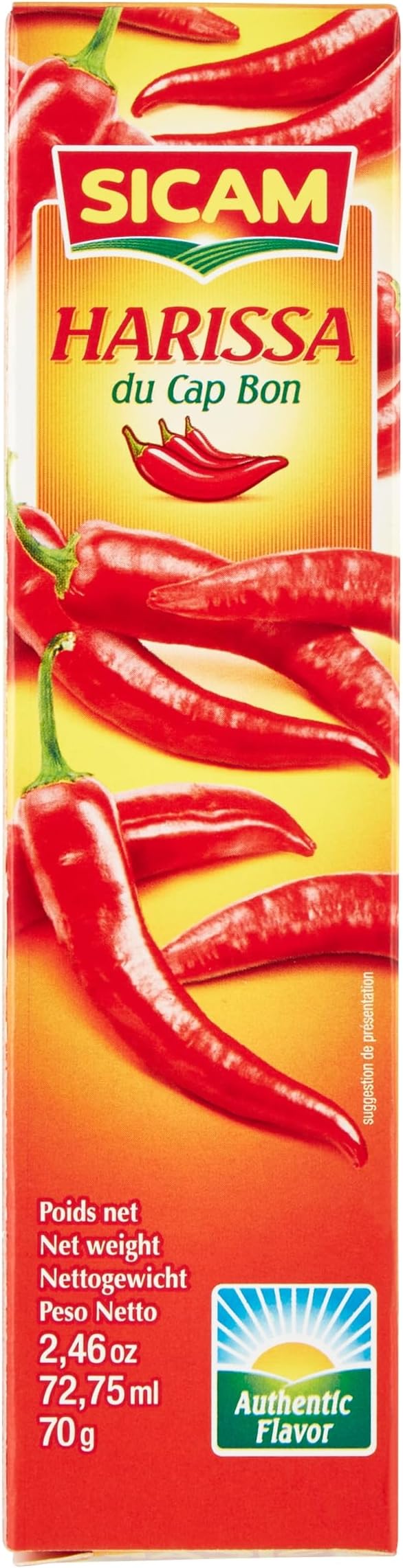 Sicam Harissa of Cap Bon Tube Format 2.46 Oz (70g)