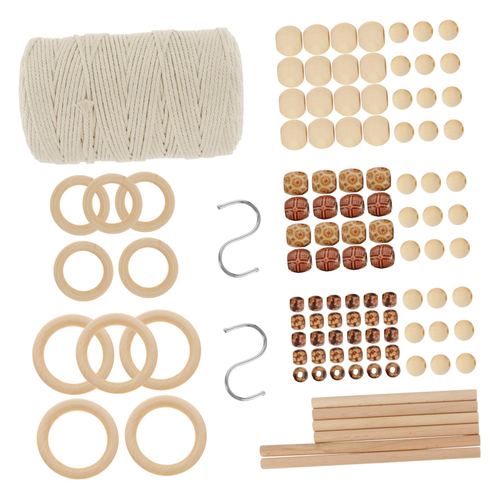Kit macramé fournitures de bricolage débutants complet