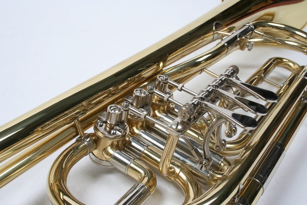 Bass Trompette, Trompette basse + Embouchure + Étui, Neuf
