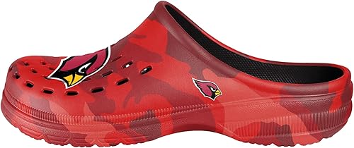 Miniatura 464 de FOCO - Sandalias de agua de jardín con logotipo de equipo de la NFL, para hombre Camuflaje tonal,logotipo grande de bloque