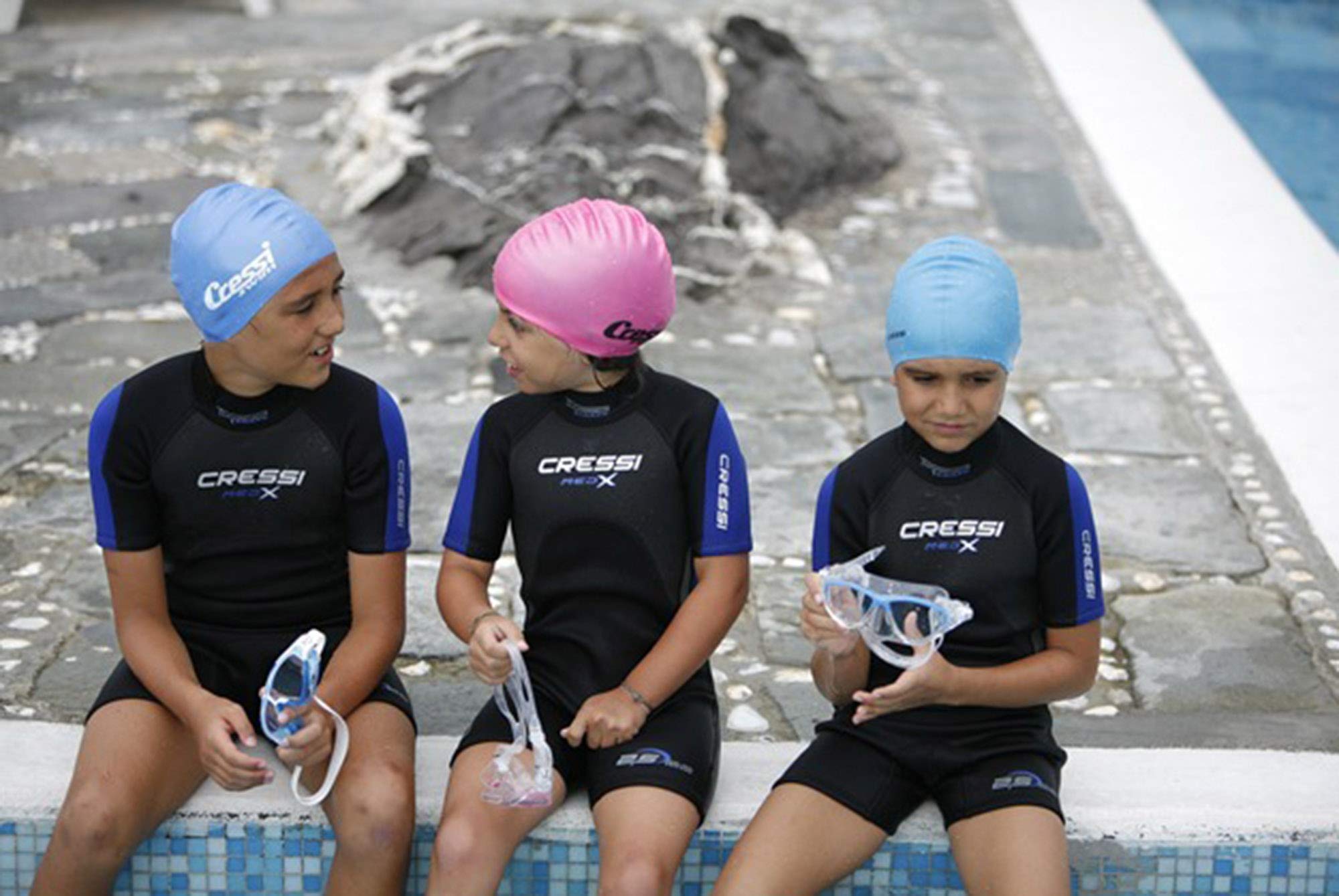 Cressi Med X Junior Combinaisons Shorty Enfant Premium Néoprène 2.5mm
