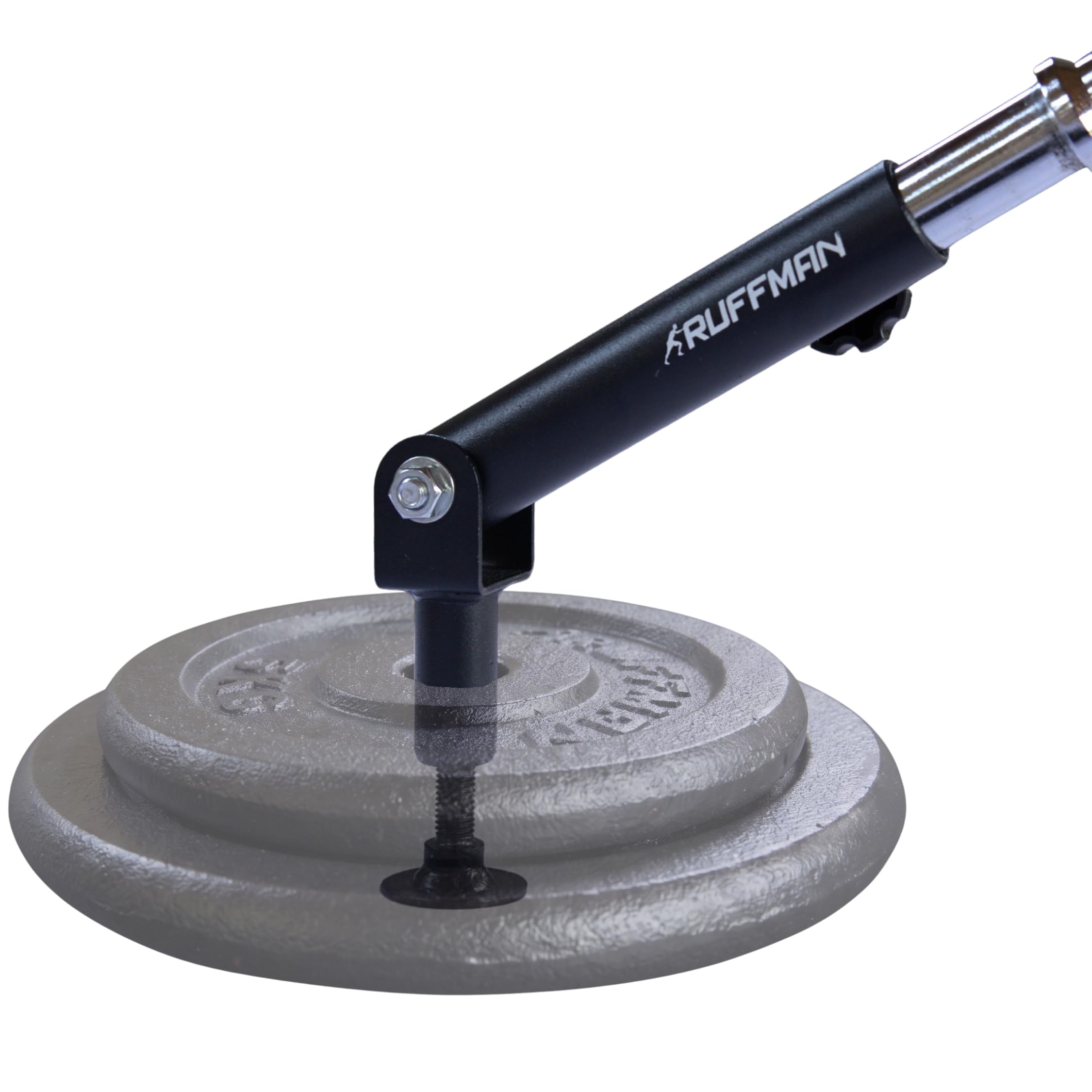 Landmine Support pour haltères longs 30 mm - Barre d'aviron d'haltères de fitness - Barre d'haltère T bar row - Appareil d'entraînement squat et dorsal
