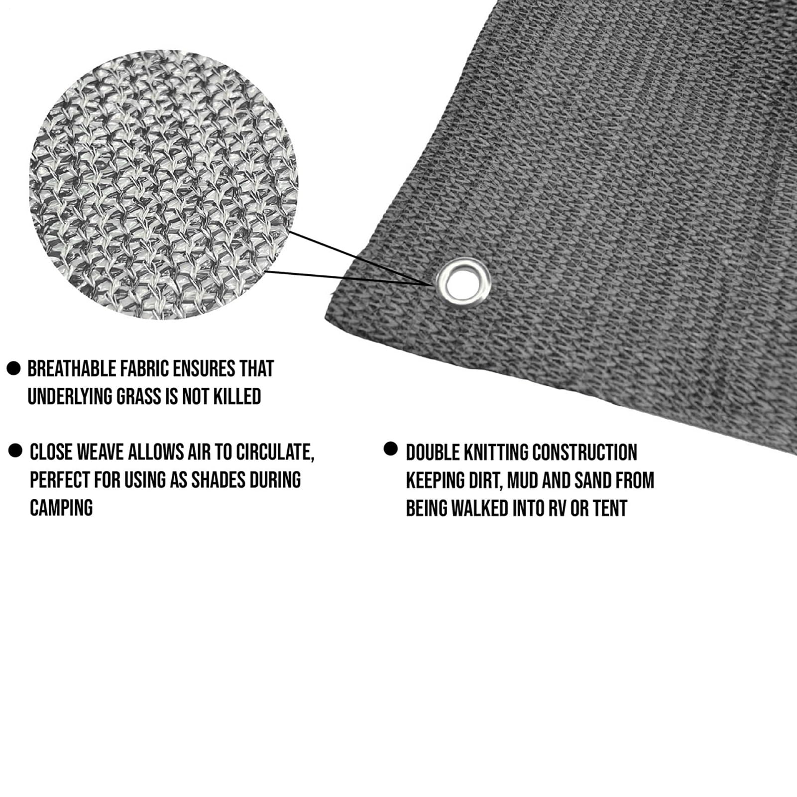 Stuoia da campeggio Coperta Tappeto Impermeabile Resistente agli | Stuoia per Camper Outdoor Per Interno, Esterno, Campeggio, Escursionismo, Picnic, Spiaggia