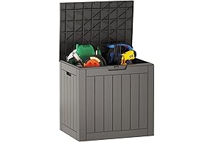EAST OAK Outdoor Storage Box: Your Durable Storage Solution for Compact Spaces