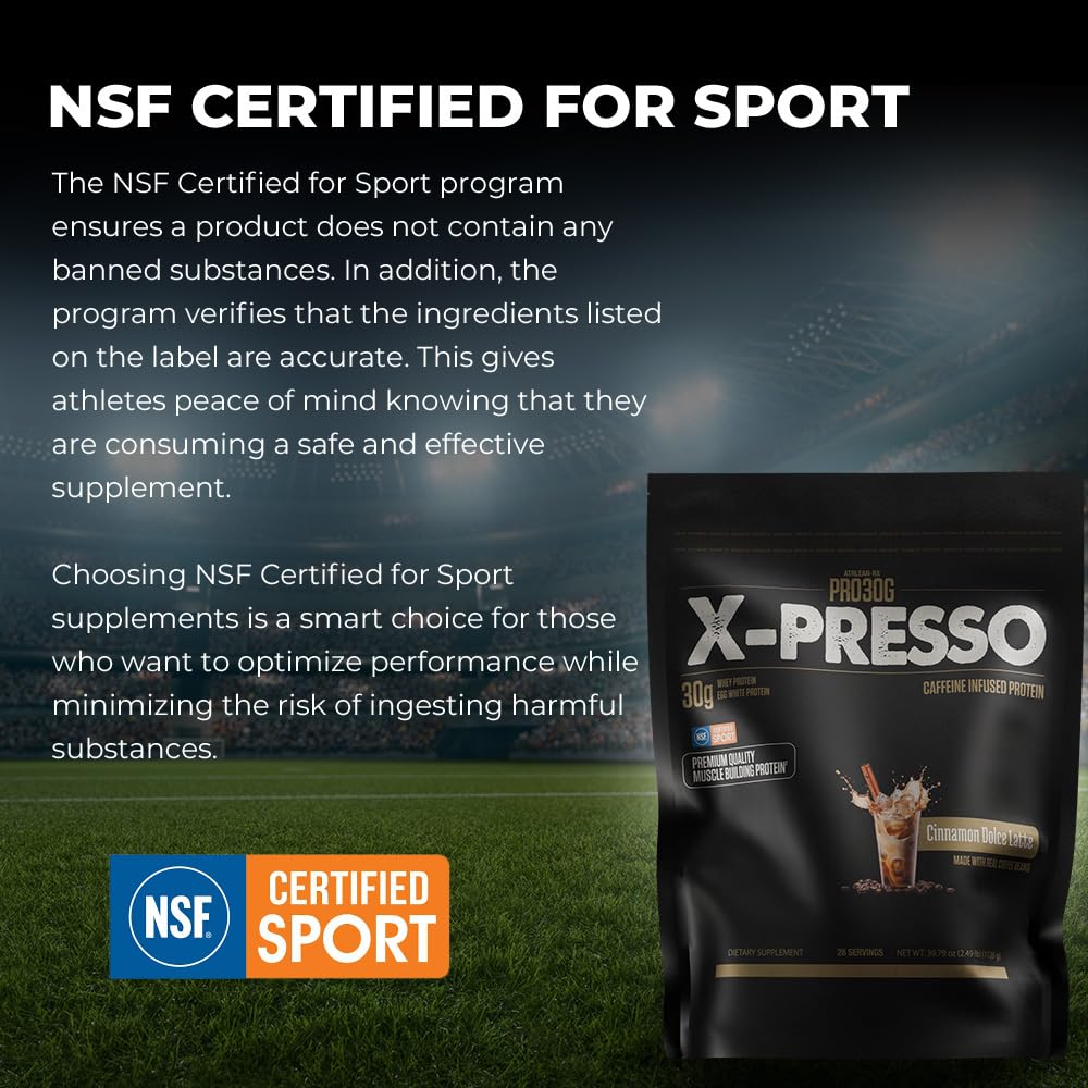 Amazon.com: ATHLEAN-X PRO-30G, Xpresso Premium Caffeinated Protein