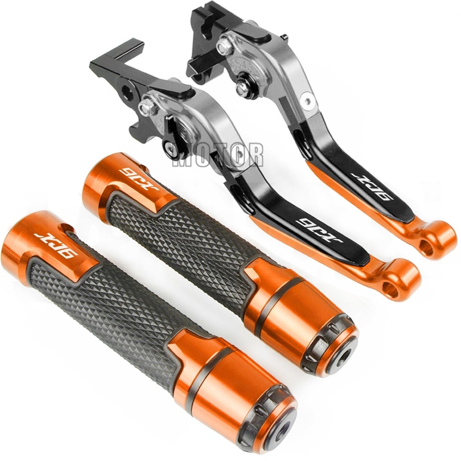 Dźwignia Sprzęgła Hamulca Motocykla 22mm Uchwyty Kierownicy Dla Yamaha XJ6 N XJ6 Dla DIVERSION 2009 2010 2012 2013 2014 2015 (Color : 5)