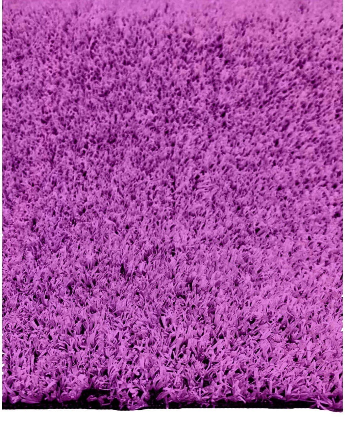 Jardin202 - Césped Artificial ColorGrass 7mm Fucsia - Rollos | Resistente a la Intemperie - fácil instalación | Rollo: 2x4 Metros () | Rollo: 2x4 Metros