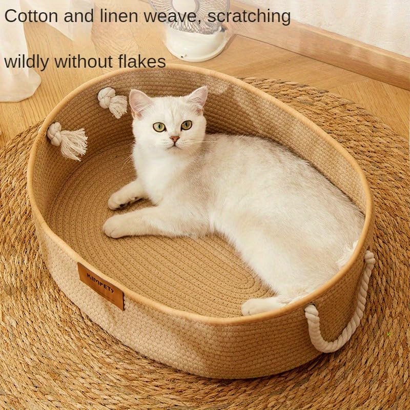 Amazon.co.jp: 猫 ベッド 猫用こたつ 猫 こたつ 手作りの天然繊維製