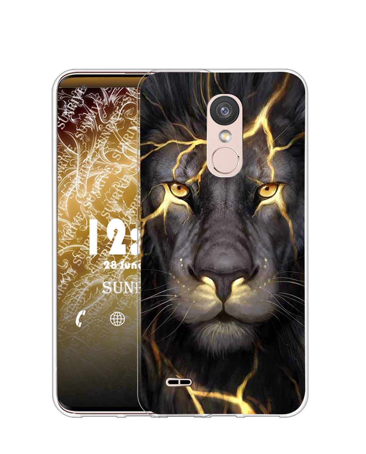 Cover Per LG K9 Trasparente Con Stampa Albero Della Vita - Custodia In Silicone Morbido TPU Antigraffio