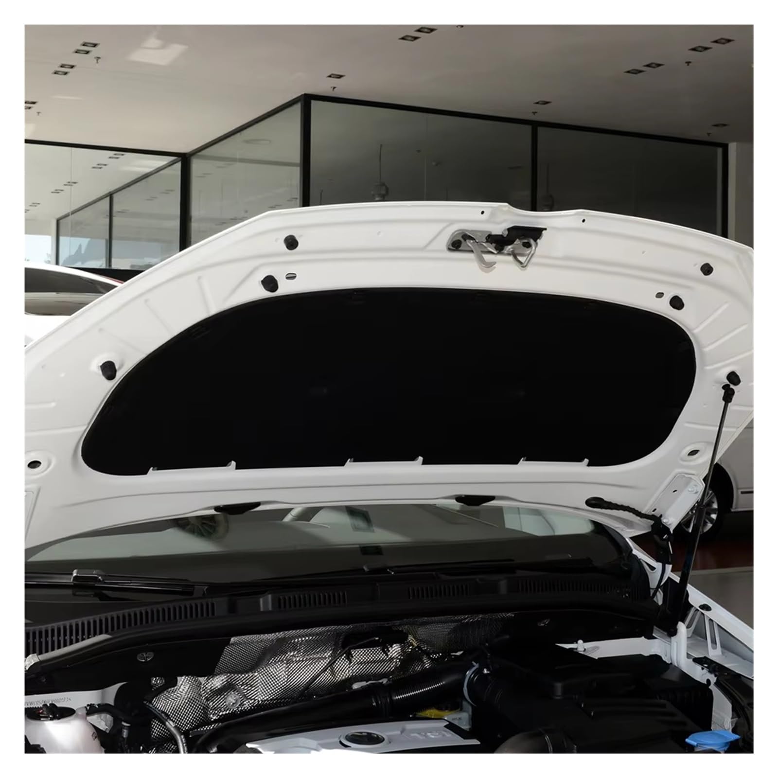 Per VW Per Sharan 2011-2015 7N0863831 Cappuccio Isolante Pad Calore Scudo Acustico Zerbino Isolamento Termico Insonorizzate Tampone Cotone Insonorizzazione vano motore