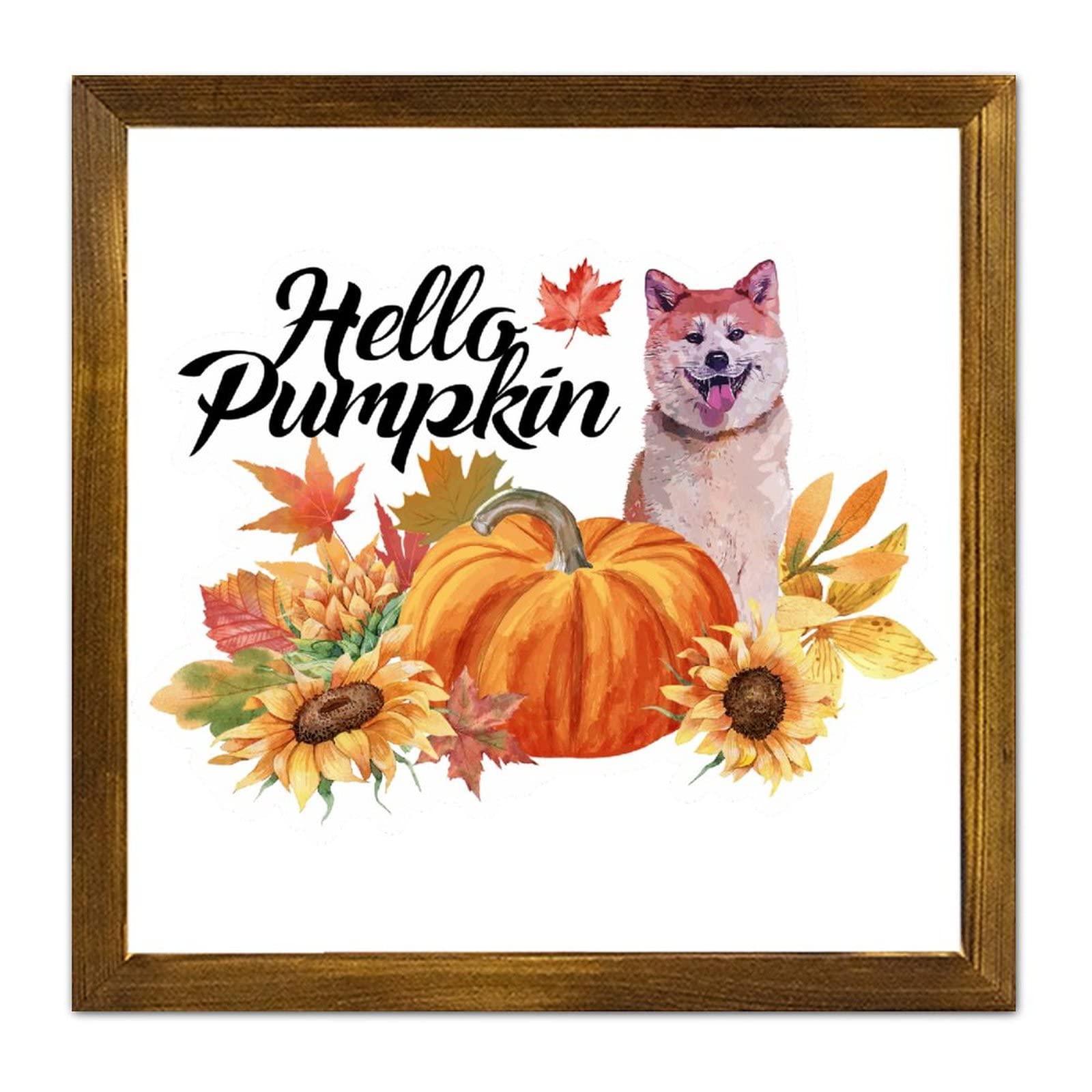 Panneau en bois Hello Pumpkin une ambiance cocooning pour la chambre
