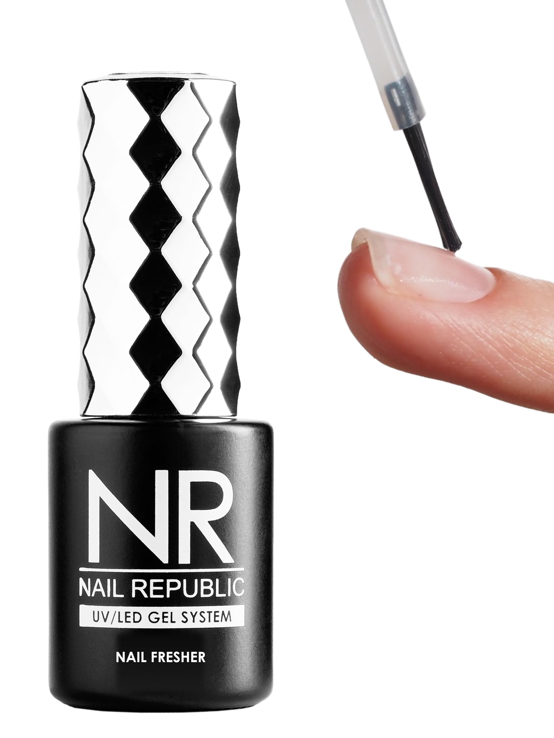 Nail Republic Dehydrator Nail Fresher, 10ml | Preps Nails for Gel and Acrylic | Enhances Adhesion | Quick-dry Formula | Salon-quality Finish | Easy to Apply-image-37