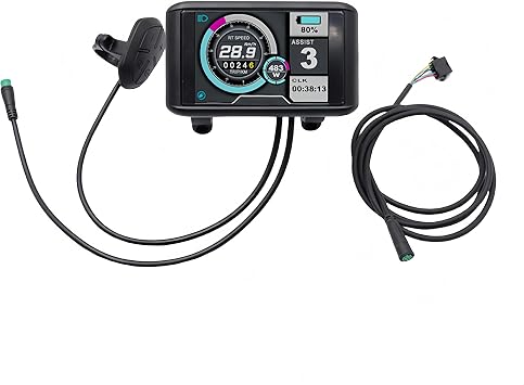 48V/52V/60V/72V 2600W-4000W 80A Sine Wave ebike Controller with LCD Display with Regenerative Function