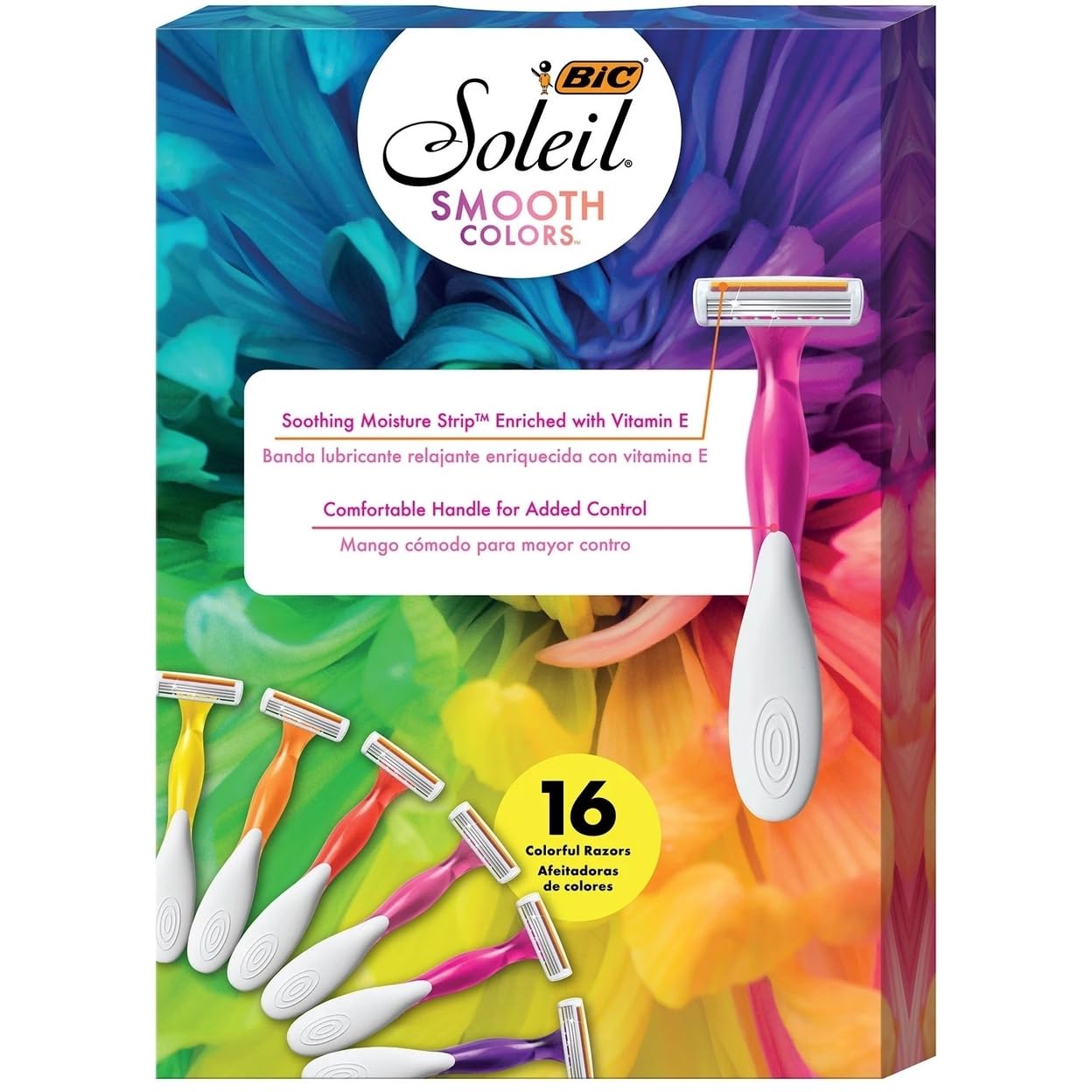 BIC Soleil Color Collection Damenrasierer (16 Stück)