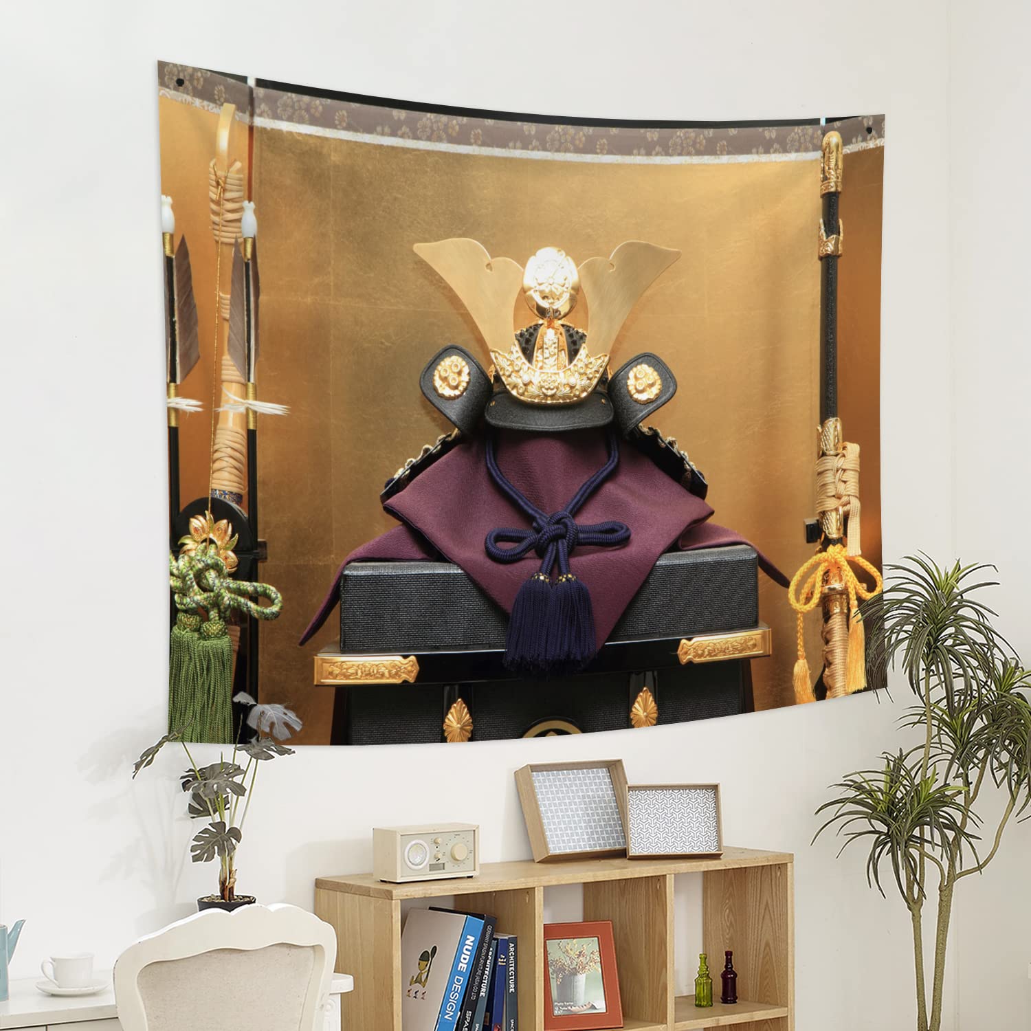タペストリー 兜 (大) タペストリー 兜 (大) 楽天市場】刺繍タペストリー L(兜飾り