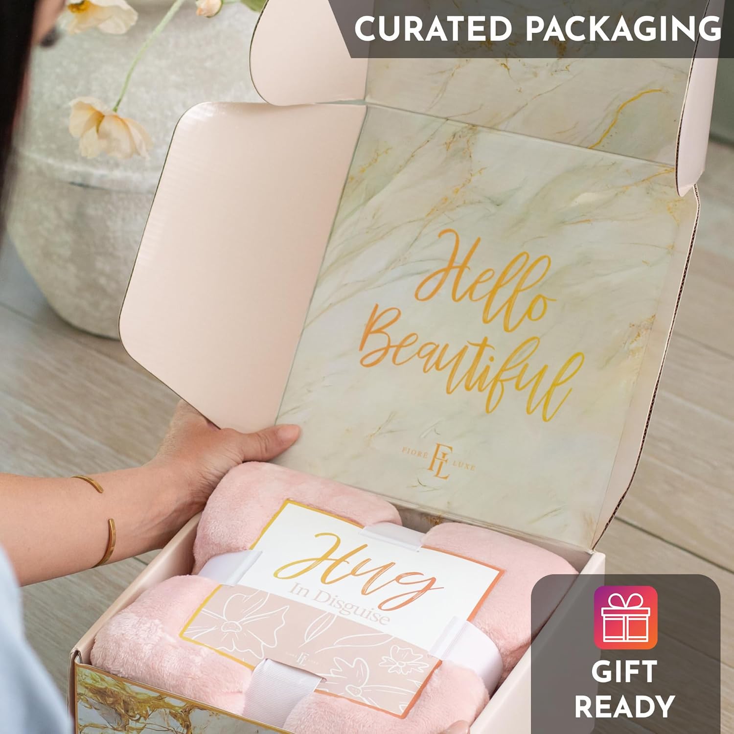 女性への誕生日ギフト &ndash; 女性へのセルフケアギフト、ギフトバスケット、あなたのことを考えている、元気になる、箱に抱きしめる、お母さん