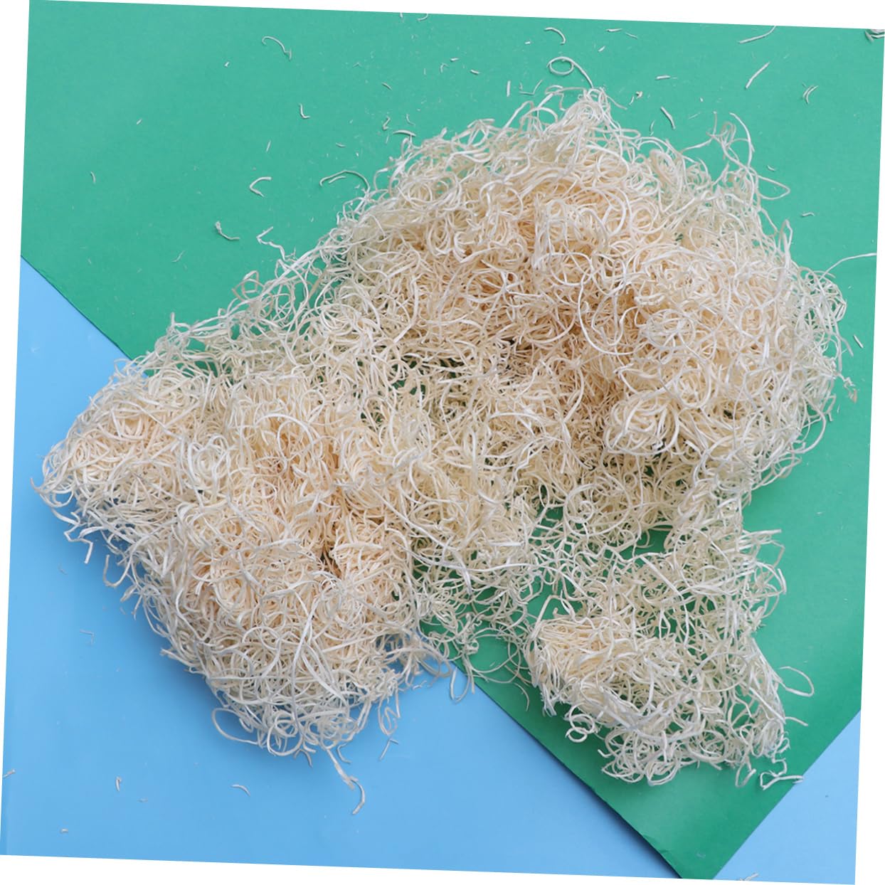 GALPADA Crawler Holzspäne Einstreu 400g Weiches Sägemehl Aus Natürlichem Holz Terrarieneinstreu Für Schlangen Eidechsen Kleintiere Haustierbettzeug Für Terrarien Und Käfige