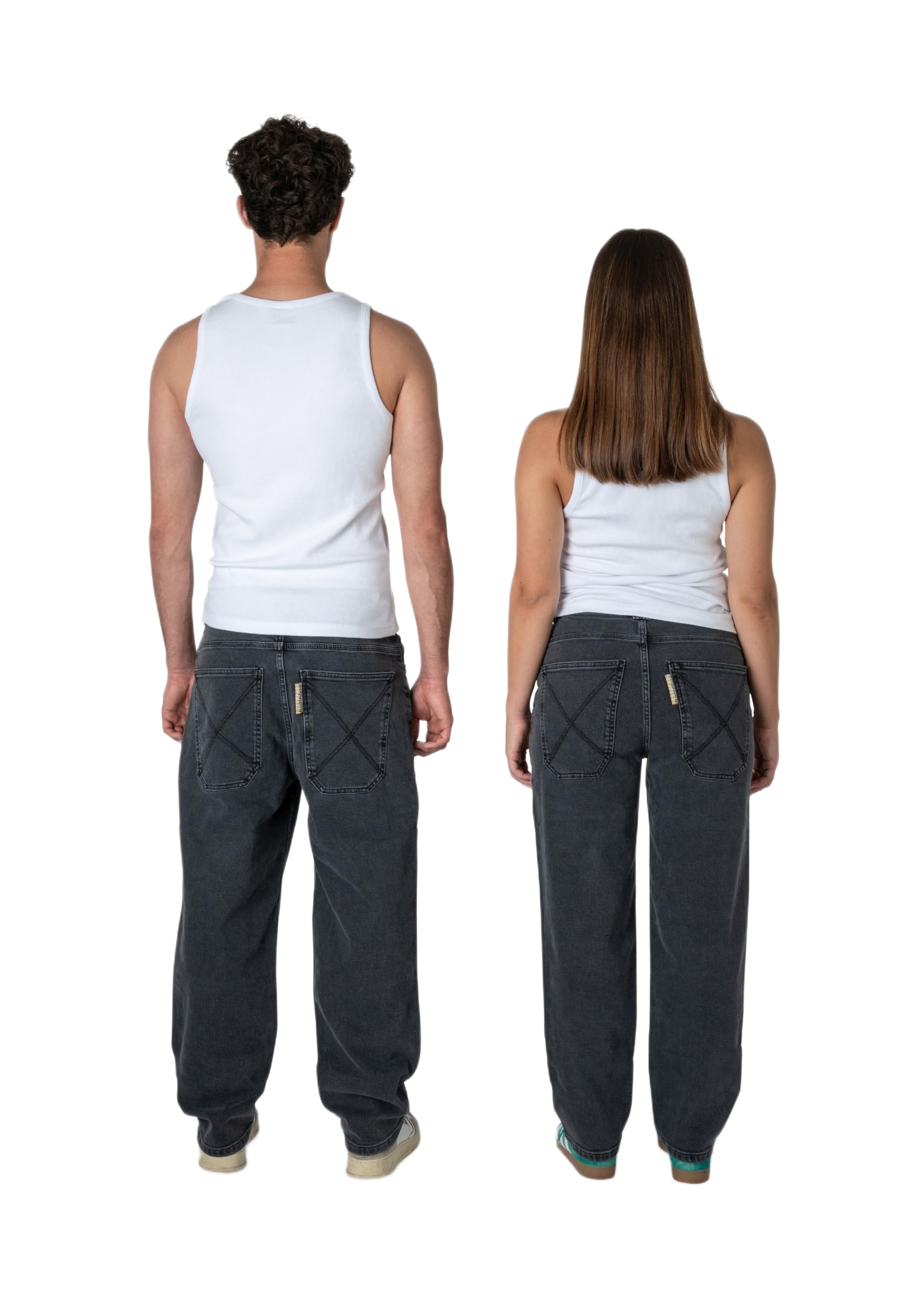 Homeboy Unisex X-tra Baggy Denim Hose (1er Pack)