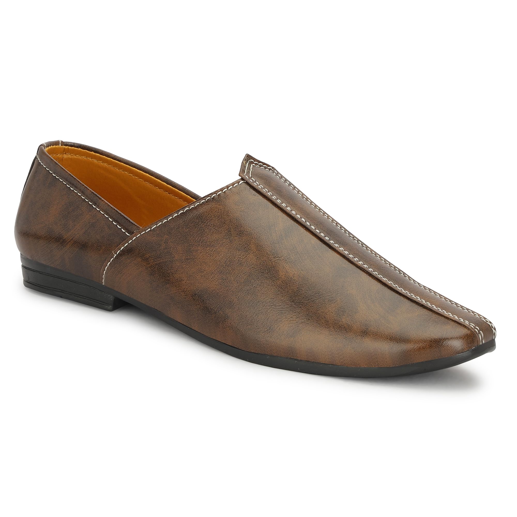 VON HUETTE Mens Wedding Juttis/Punjabi Jutti & Sherwani Juti Stylish Ethnic Mojaris/Wedding Shoes(Brown, 8) (B0CL4BNDS1) Amazon Price History, Amazon Price Tracker