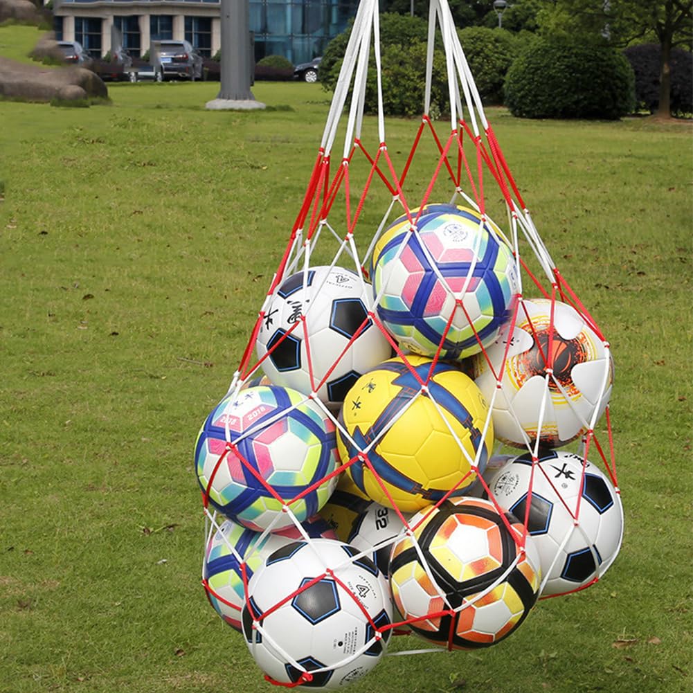 Zaino Basket Helwee - Borsa Per Palloni Da Basket, Calcio, Pallavolo, Con Tasche Rete, Nero - Foto 2