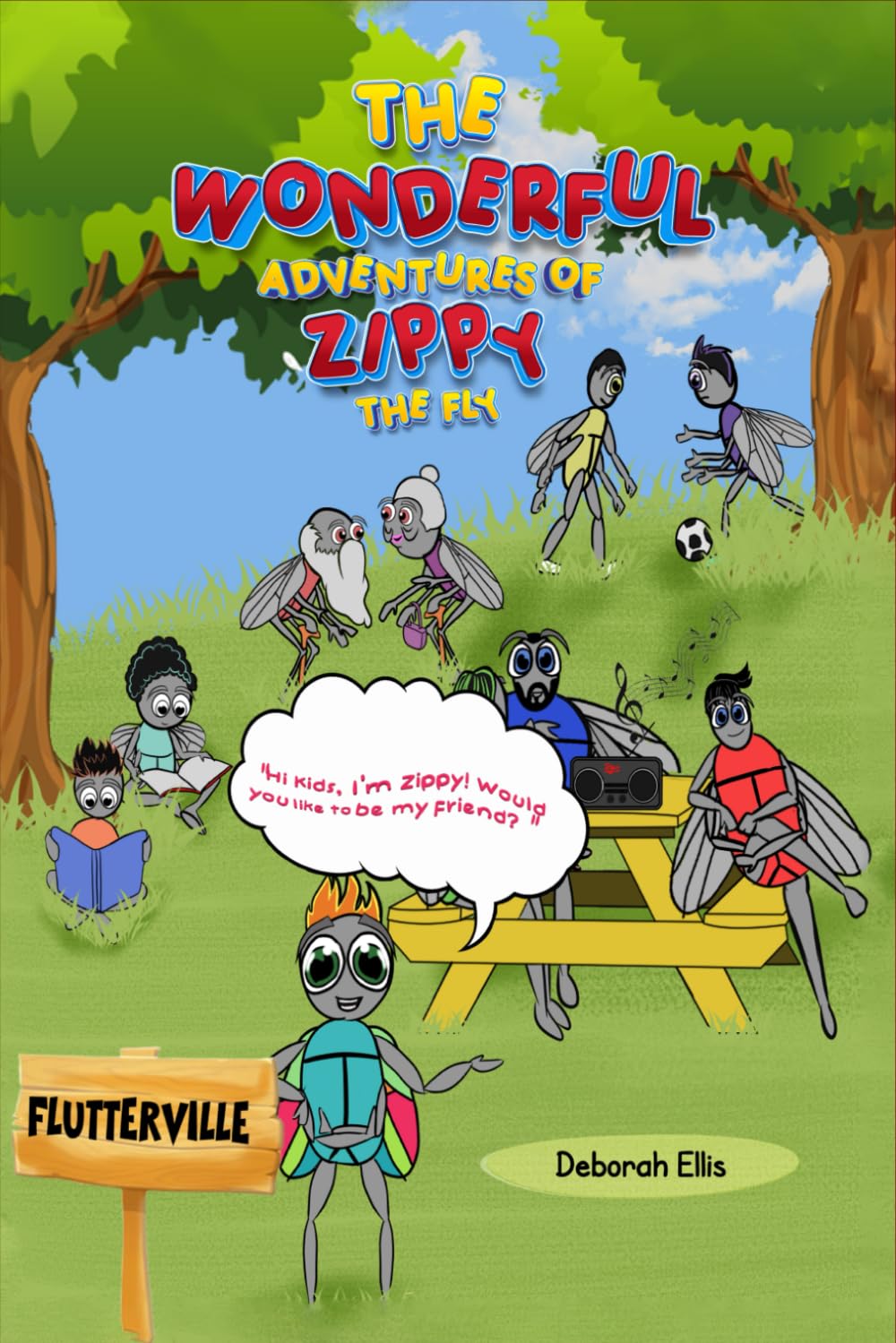 THE WONDERFUL ADVENTURES OF ZIPPY THE FLY