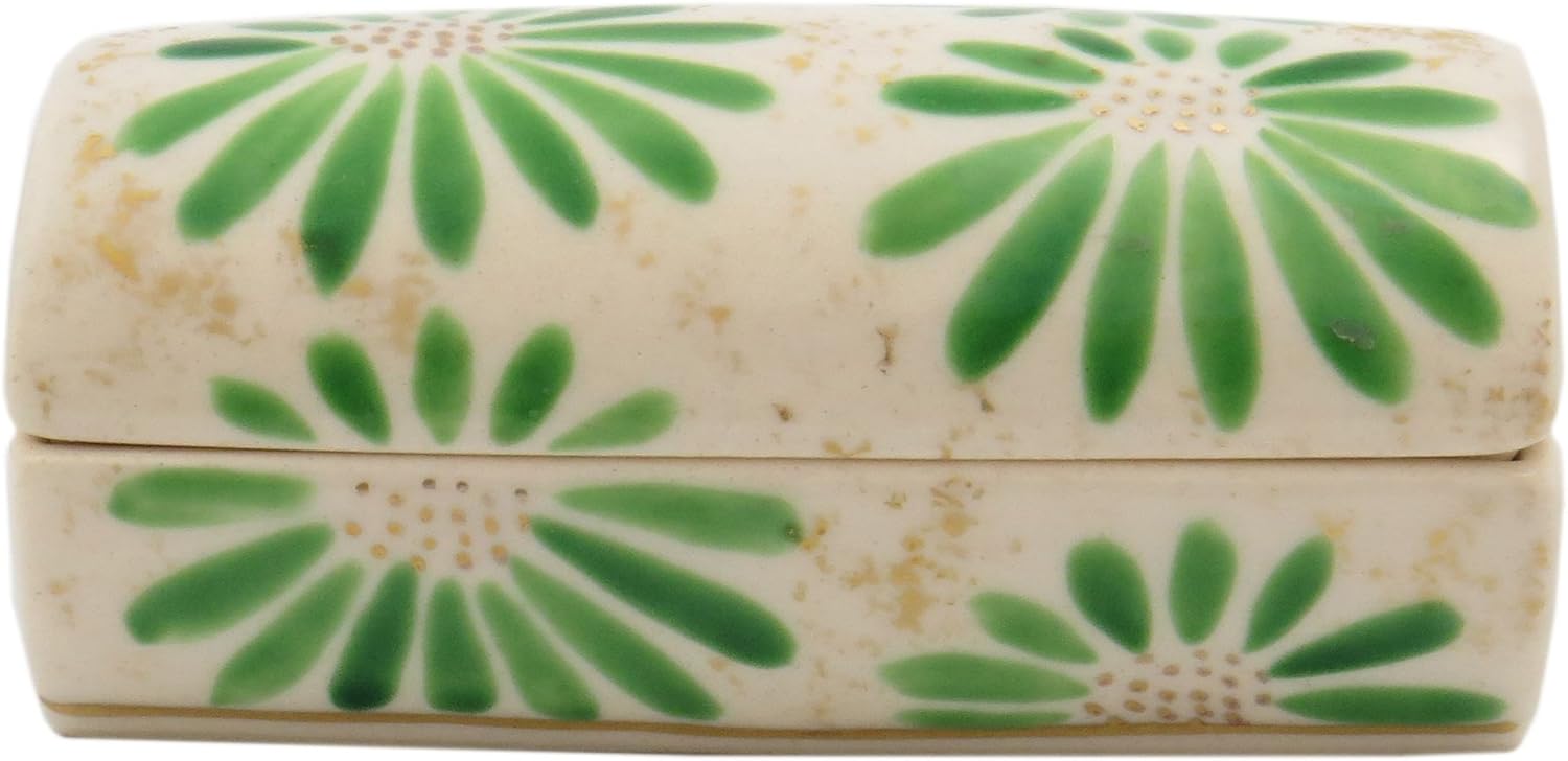 Fighters Burn 清水焼 Hand-Painted 琴 Notebook Toothpick, 50-Pack hiwa Chrysanthemum TG – A