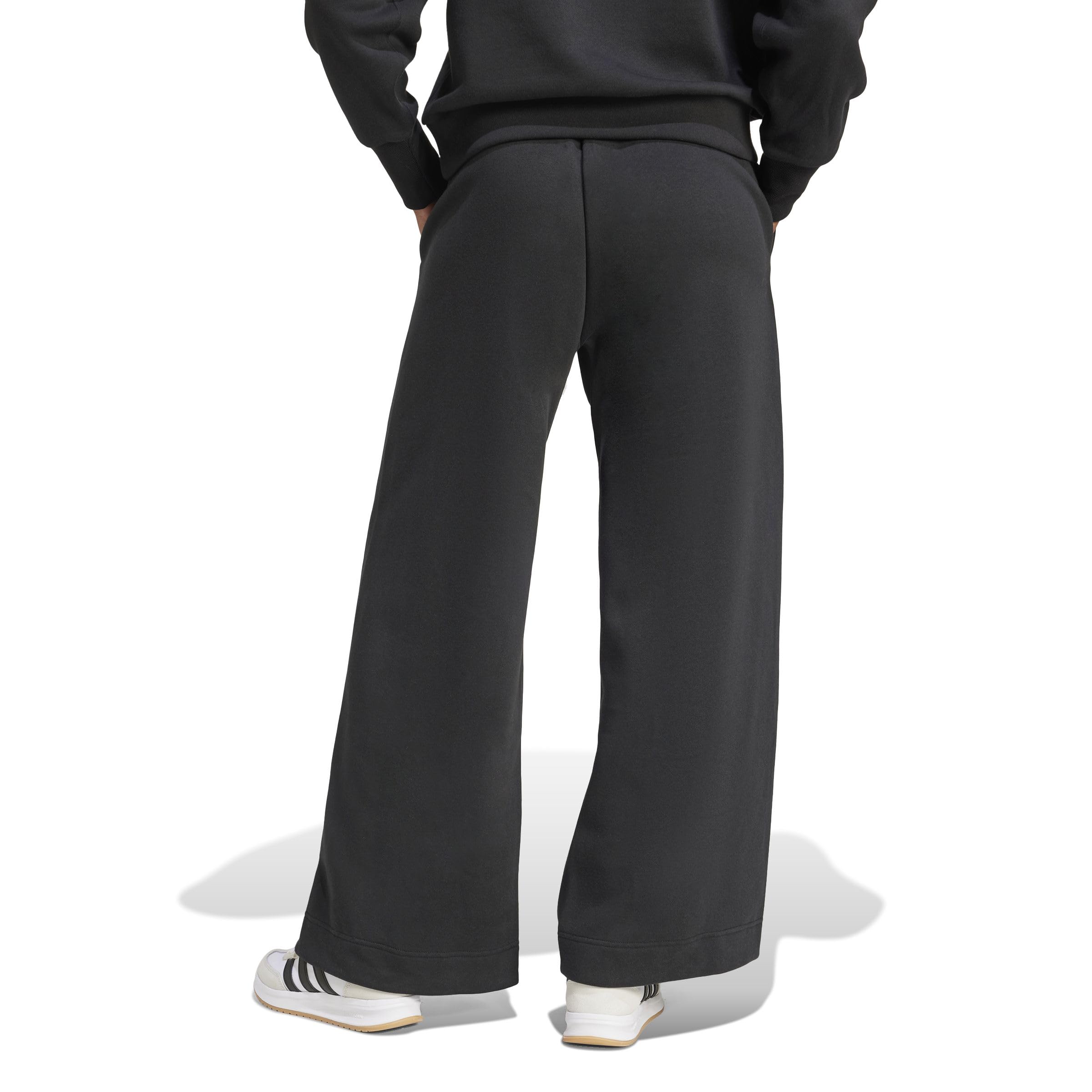 Adidas Damen Golfhose All Szn Fleece Loose Wide Leg Pants