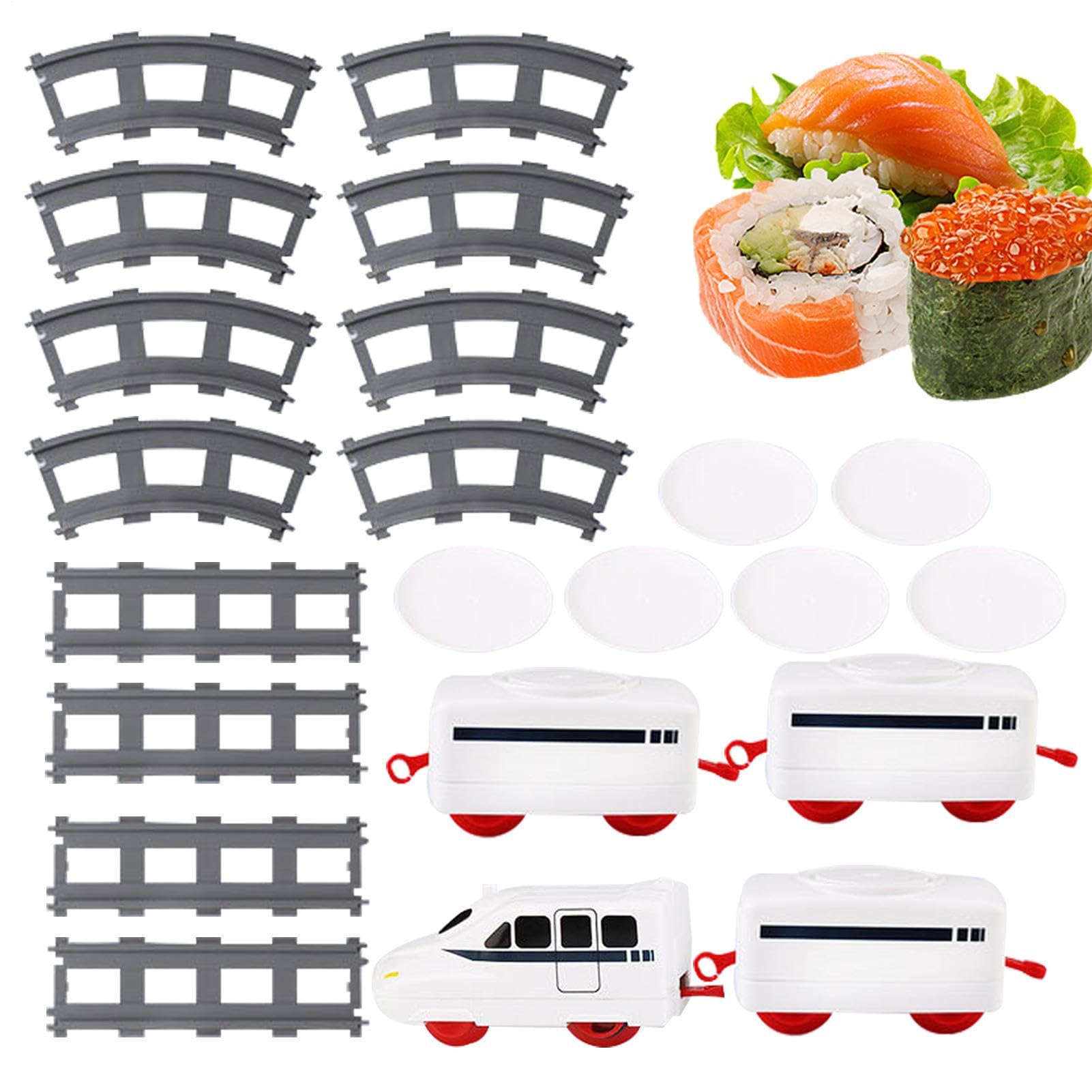 Jeu de train de sushi rotatif à piles pour à partir de 4 ans